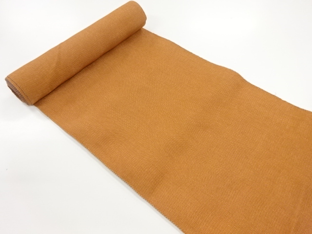 JAPANESE KIMONO / ANTIQUE BOLT FOR HASSUN OBI / WEAVE PATTERN